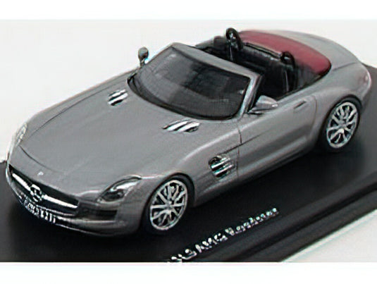 MERCEDES BENZメルセデスベンツ - SLS ROADSTER 6.3 AMG 2012 (C197) - GREY MET /Schuco 1/43 ミニカー