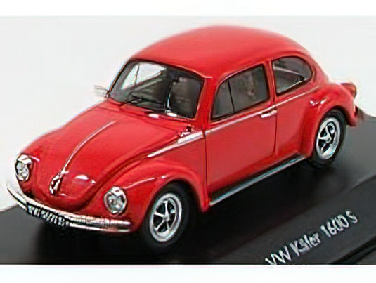 VOLKSWAGENフォルクスワーゲン - BEETLE KAFER 1600S 1972 - RED /Schuco 1/43 ミニカー