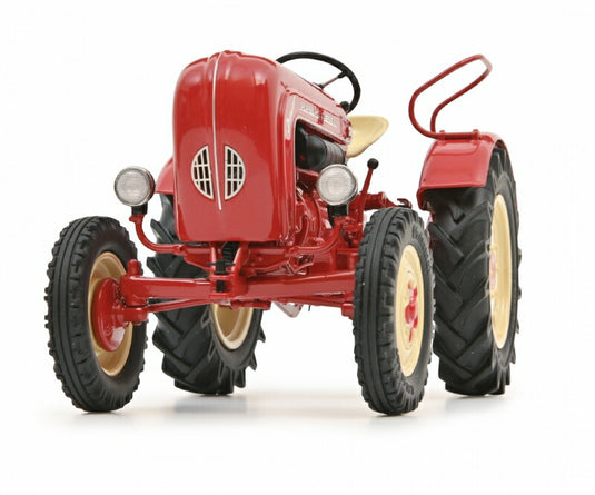 PORSCHE - JUNIOR TRACTOR 1948 - ORANGE CREAM  農機トラクター /Schuco  1/18 ミニカー
