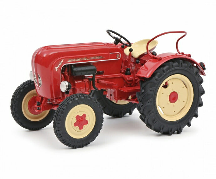 PORSCHE - JUNIOR TRACTOR 1948 - ORANGE CREAM  農機トラクター /Schuco  1/18 ミニカー