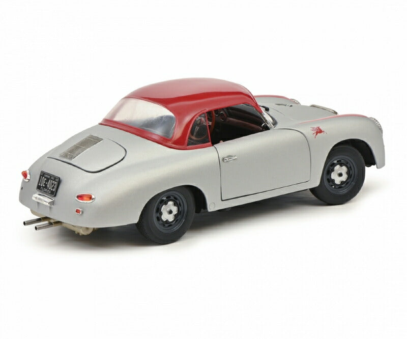 ギャラリービューアに画像をロードする, 【予約】6月以降発売予定PORSCHE - 356 SPIDER HARD-TOP CLOSED OUTLAW 1952 - SILVER RED /Schuco  1/18 ミニカー
