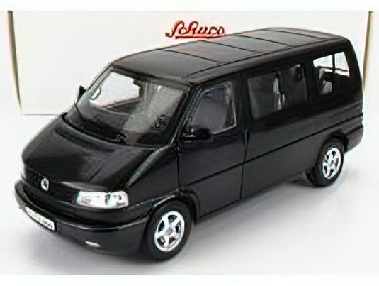VOLKSWAGEN - T4b CARAVELLE MINIBUS 1991 - BLACK/Schuco 1/18 ミニカー