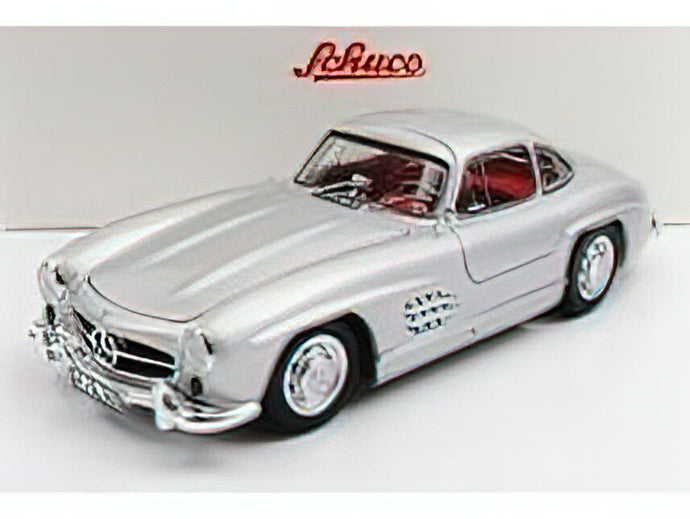 MERCEDES BENZメルセデスベンツ - 300SL COUPE GULLWING (W198) 1954 - SILVER /Schuco 1/18 ミニカー