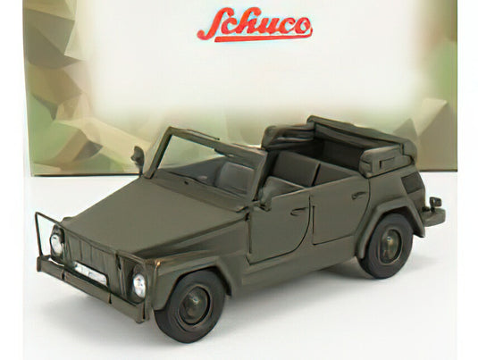 VOLKSWAGEN - 181 CABRIOLET OPEN 1979 - MILITARY GREEN /Schuco 1/35 ミニカー