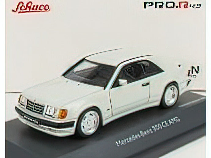 MERCEDES BENZメルセデスベンツ - E-CLASS 300CE 24V AMG 6.0 COUPE 1994 - WHITE /Schuco 1/43 ミニカー