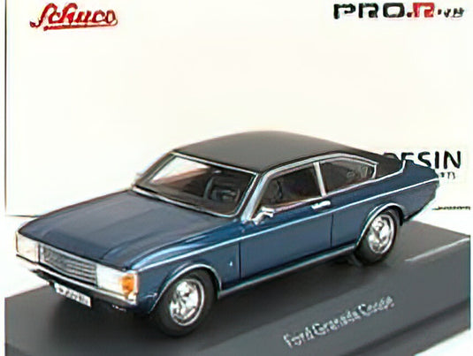 FORD ENGLAND - GRANADA MKI COUPE 1972 - BLUE /Schuco 1/43 ミニカー