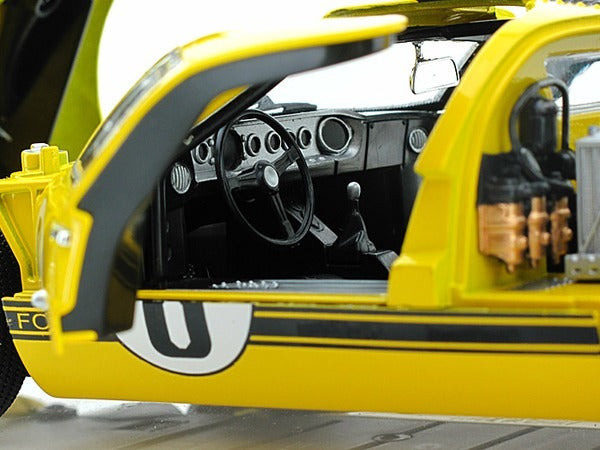 ギャラリービューアに画像をロードする, 1966 FORDフォード GT40 GT 40 MK II #8 Yellowルマン /Shelby Collectibles 1/18 ミニカー
