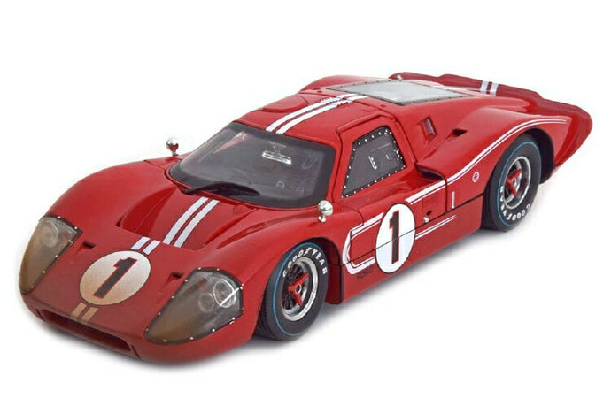 1967 Ford GT MK IV #1 Red DIRTY VERSION LeMans 24 Hour Winnerルマン24時間 優勝 /Shelby Collectibles 1/18 ミニカー
