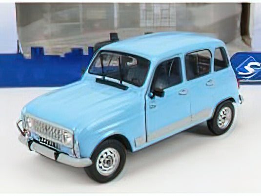 RENAULT - R4 GTL CLAN 1978 - LIGHT BLUE /SOLIDO 1/18 ミニカー