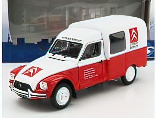CITROEN - ACADIANE VAN CITROEN ASSISTANCE 1984 - RED WHITE /SOLIDO 1/18 ミニカー
