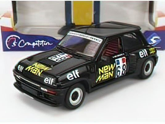 RENAULT - R5 TURBO N 68 EUROPEAN CUP 1984 P.BELMONDO - BLACK /SOLIDO 1/18 ミニカー