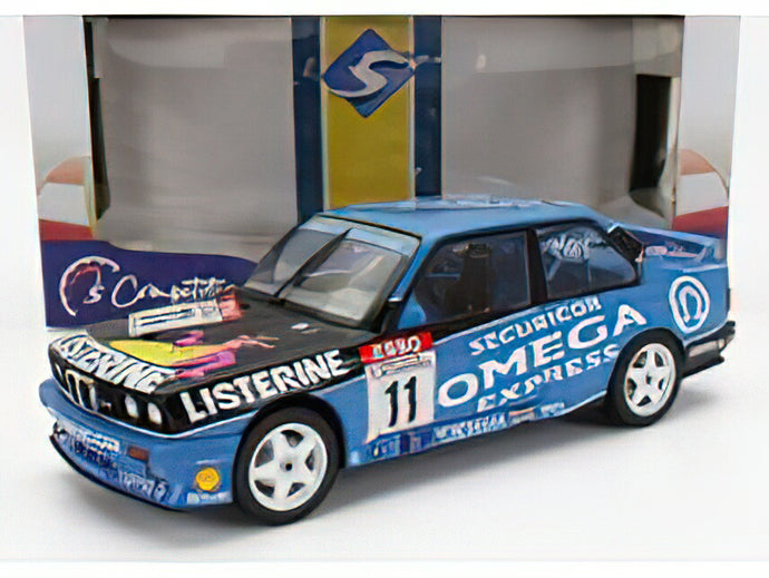 BMW - 3-SERIES M3 (E30) TEAM VL MOTORSPORT N 11 CHAMPION SEASON BTCC 1991 W.HAY - BLUE BLACK /SOLIDO 1/18 ミニカー