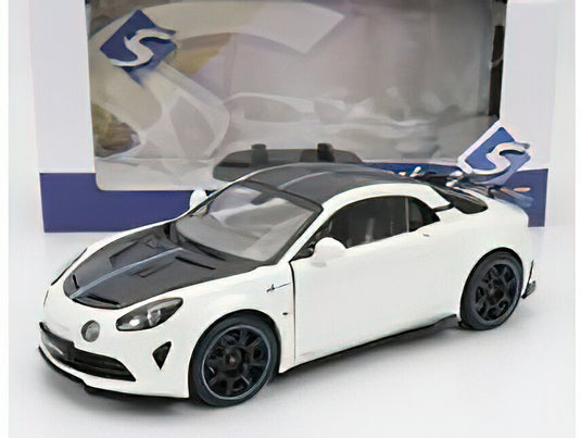 ALPINE - ALPINE A110 RADICALE COUPE 2023 - WHITE BLACK /SOLIDO 1/18 ミニカー