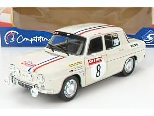 RENAULT - R8 GORDINI 1300 N 8 RALLY MONTECARLO HISTORIQUE 2014 J.RAGNOTTI - M.DUVERNAY/SOLIDO 1/18 ミニカー