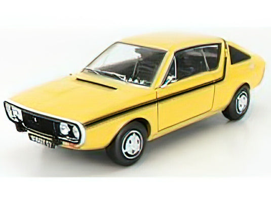 RENAULT - R17 MK1 1976 - YELLOW BLACK/SOLIDO 1/18 ミニカー