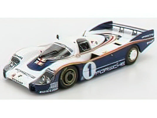 PORSCHEポルシェ 956LH TEAM ROTHMANS PORSCHE SYSTEM N 1 WINNER 24h LE MANS 1982 J.ICKX - D.BELL - WHITE BLUE /SOLIDO 1/18 ミニカー