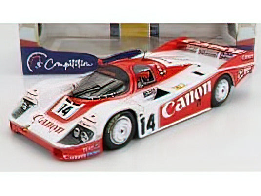 PORSCHEポルシェ 956 TURBO TEAM CANON RACING N 14 24h LE MANS 1983 J.PALMER -  J.LAMMERS - R.LLOYD/SOLIDO 1/18 ミニカー