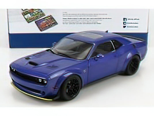 DODGE - CHALLENGER R/T SCAT PACK 2020 - PURPLE /SOLIDO 1/18 ミニカー