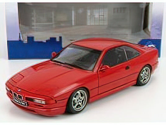 BMW - 8-SERIES 850 (E31) CSI COUPE 1990 - RED /SOLIDO 1/18 ミニカー