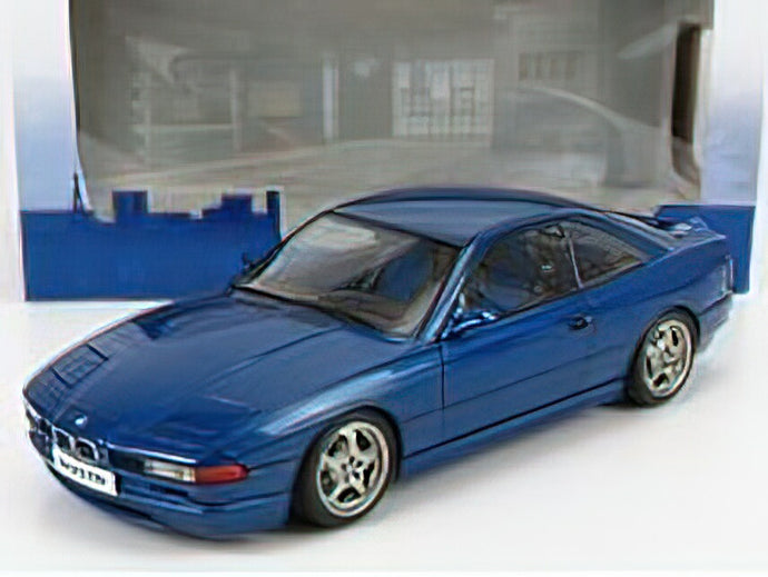 BMW - 8-SERIES 850 (E31) CSI COUPE 1990 - BLUE/SOLIDO 1/18 ミニカー