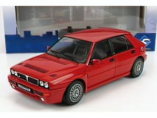 LANCIA - DELTA HF INTEGRALE 1991 - RED /SOLIDO 1/18 ミニカー