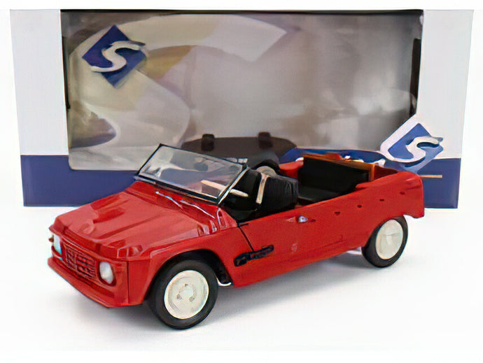 CITROEN - MEHARI 1970 - RED /SOLIDO 1/18ミニカー
