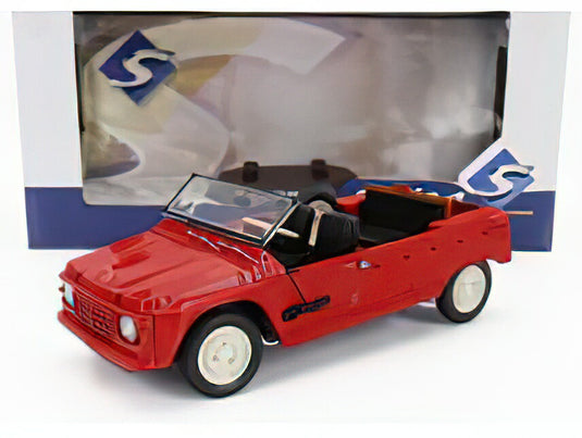 CITROEN - MEHARI 1970 - RED /SOLIDO 1/18ミニカー