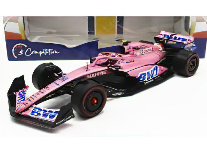 RENAULT - F1 A522 TEAM ALPINE BWT N 31 SAUDI ARABIA GP 2022 ESTEBAN OCON - PINK /SOLIDO 1/18 ミニカー