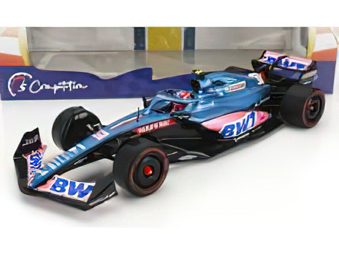 RENAULT - F1 A522 TEAM ALPINE BWT N 31 AUSTRALIAN GP 2022 ESTEBAN OCON - BLUE PINK /SOLIDO 1/18 ミニカー