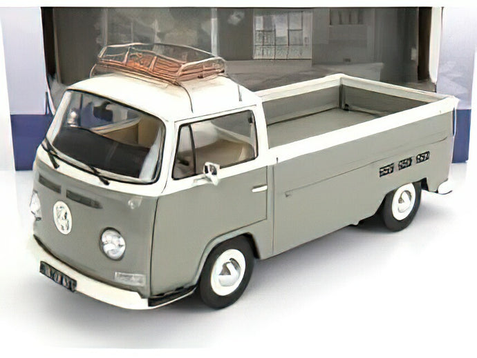 VOLKSWAGEN - T2 PICK-UP 1968 - GREY /SOLIDO 1/18 ミニカー