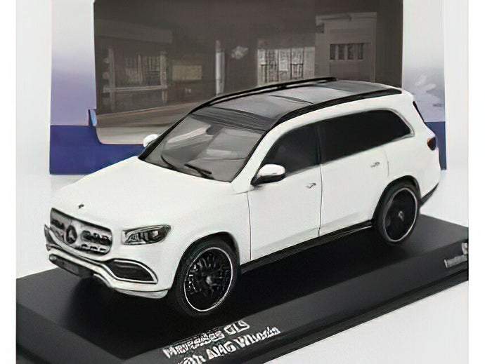Mercedes Benz GLS X167 AMG 2019 ダイヤモンドホワイト AMGホイール/ SOLIDO 1/43 ミニカー