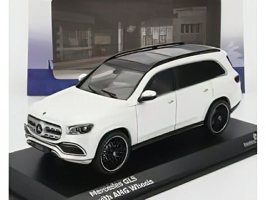 Mercedes Benz GLS X167 AMG 2019 ダイヤモンドホワイト AMGホイール/ SOLIDO 1/43 ミニカー