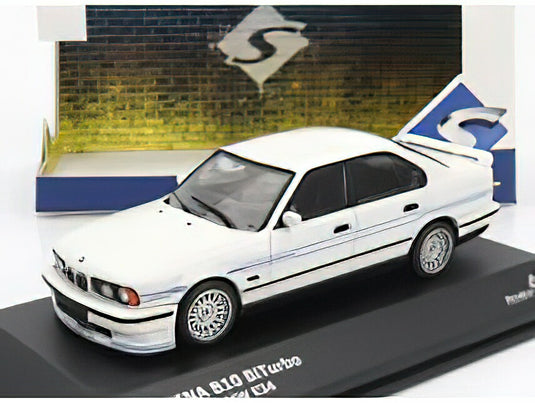 BMW - 5-SERIES ALPINA B10 (E34) BITURBO 1994 - WHITE /SOLIDO 1/43 ミニカー