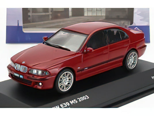 BMW  5-SERIES M5 5.0L V8 32V (E39) 2003 - RED /SOLIDO 1/43ミニカー