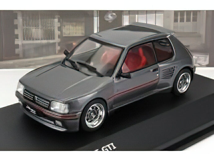 PEUGEOT - 205 GTi DIMMA BODY KIT 1988 - GREY /SOLIDO 1/43 ミニカー