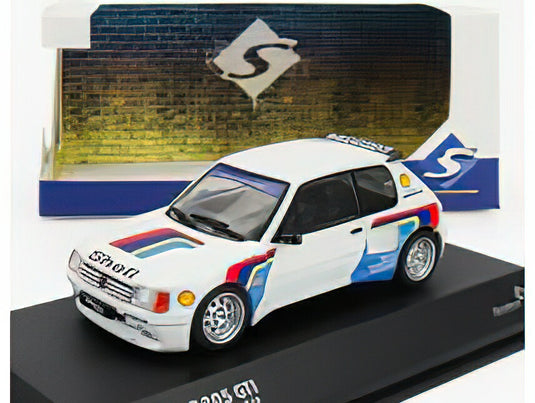 PEUGEOT - 205 GTi DIMMA RALLY TRIBUTE 1992 - WHITE /SOLIDO 1/43 ミニカー