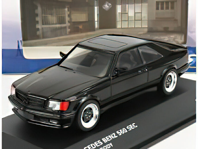MERCEDES BENZ S-CLASS 560SEC AMG (C126) WIDE BODY 1990 /SOLIDO 1/43ミニカー