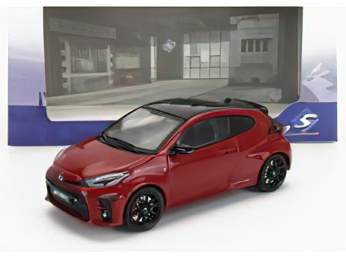 TOYOTA  YARIS GR 1.6L 261hp TURBO AWD 2020 - RED /SOLIDO 1/43ミニカー