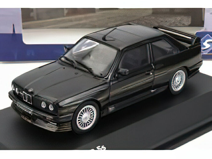 BMW  3-SERIES ALPINA (E30) B6 3.5S 1986 - BLACK /SOLIDO 1/43ミニカー