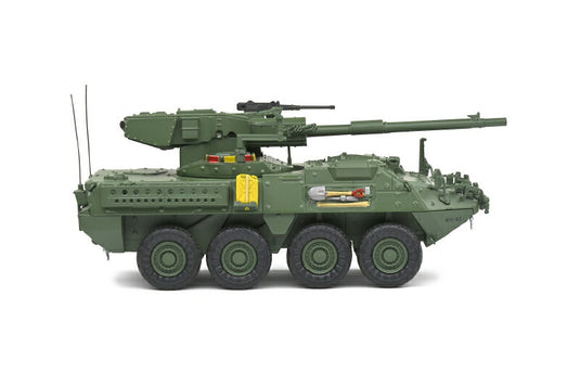 GENERAL DYNAMICS LAN SYSTEMS M1128 MGS STRYKER ? GREEN CAMO ? 2002　/SOLIDO 1/48 タンク模型