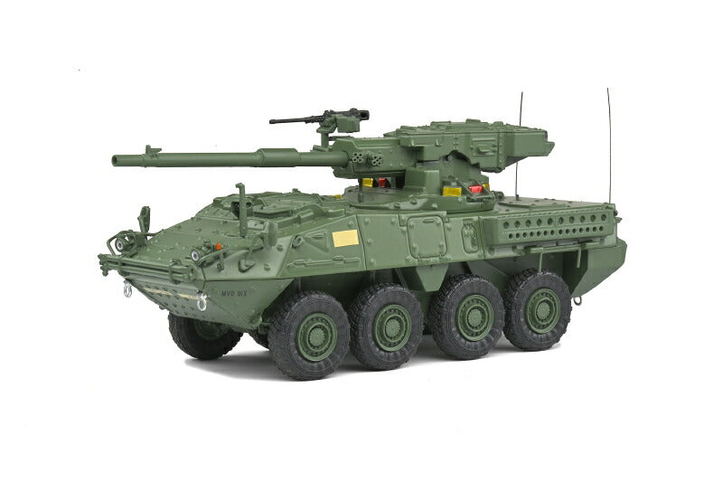 ギャラリービューアに画像をロードする, GENERAL DYNAMICS LAN SYSTEMS M1128 MGS STRYKER ? GREEN CAMO ? 2002　/SOLIDO 1/48 タンク模型
