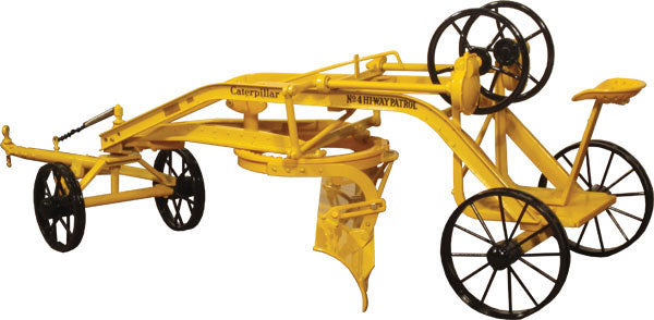 Caterpillar No. 4 Hi-Way Patrol with Black Wheels /SPEC-CAST  1/16 ミニチュア トラック 建設機械模型 工事車両