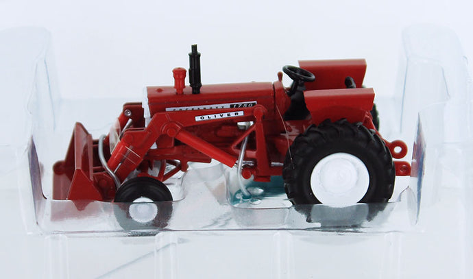 Cockshutt 1750 Tractor with Oliver Loader /SPEC-CAST  1/64 ミニチュア トラック 建設機械模型 工事車両