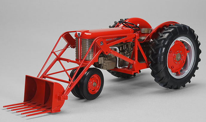 Massey Ferguson 65 Narrow Front Diesel Tractor with Loader /SPEC-CAST  1/16 ミニチュア トラック 建設機械模型 工事車両