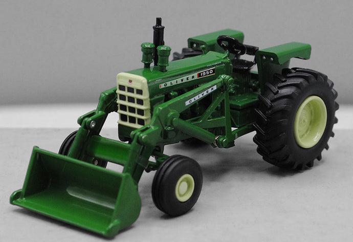 Oliver 1950 Tractor with Loader /SPEC-CAST  1/64 ミニチュア トラック 建設機械模型 工事車両