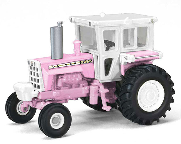 Oliver 2255 Tractor with Cab in Pink /SPEC-CAST  1/64 ミニチュア トラック 建設機械模型 工事車両