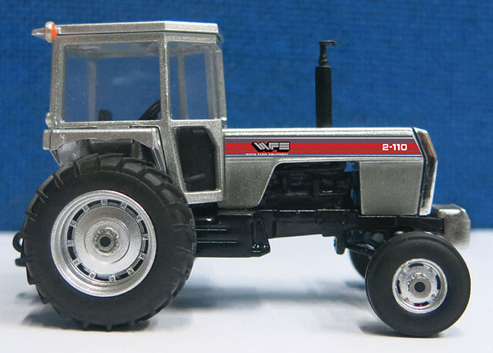 White 2-110 Tractor with Cab and Red Stripe /SPEC-CAST  1/64 ミニチュア トラック 建設機械模型 工事車両
