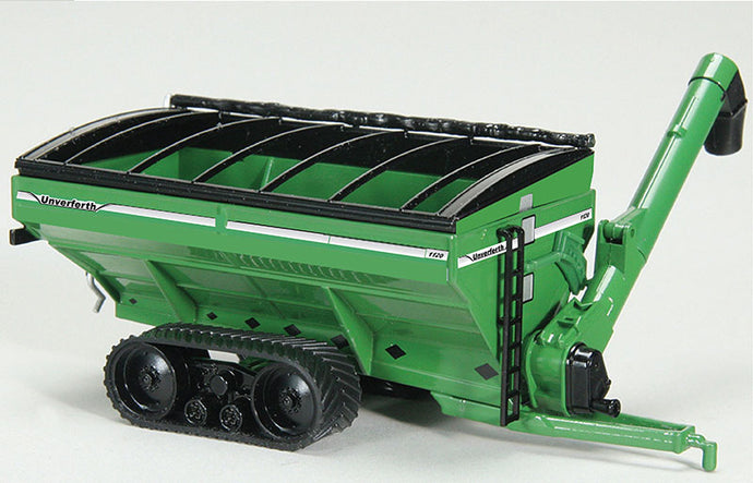 Unverferth 1120 Grain Cart with Tracks in Green /SPEC-CAST  1/64 ミニチュア トラック 建設機械模型 工事車両