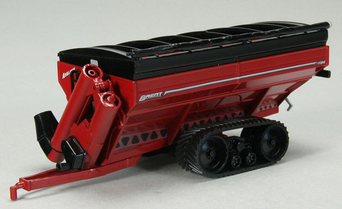 Brent Grain Cart with Tracks in Red /SPEC-CAST  1/64 ミニチュア トラック 建設機械模型 工事車両