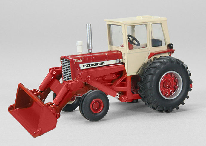 International 1256 Tractor with Loader /SPEC-CAST  1/64 ミニチュア トラック 建設機械模型 工事車両